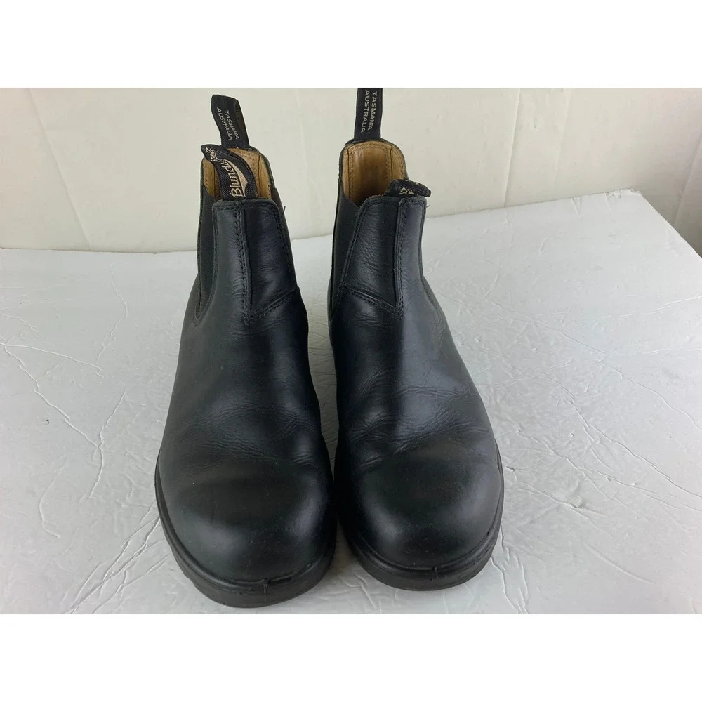 Blundstone 510 Original Chelsea Boots Men 10.5 Black Leather Gorpcore Work Goth